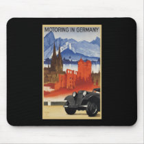 Motoring In Germany Mouse Pad