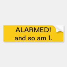 motorists security stickers bumper stickers