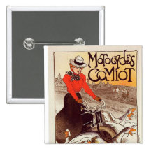 Motos de Comiot Badge Avec Épingle