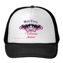 Motovixen Logo, "Throttle Model", MotoVixen App... Hats