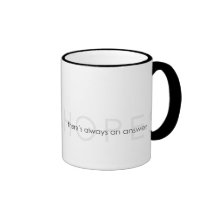 mots de tasse d'espoir