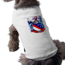 Motta  Family Arms Doggie Ribbed Tank Top Dog Shirt