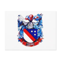 Motta  Family Arms Post Card