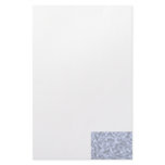 Mottled light blue black pattern background personalized stationery