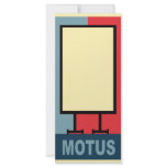 MOTUS Gear rack cards