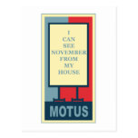 MOTUS ICON: I CAN SEE NOVEMBER FROM MY HOUSE POSTCARDS