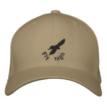 Mouche haute, corneille, chapeau de broderie casquette brodée