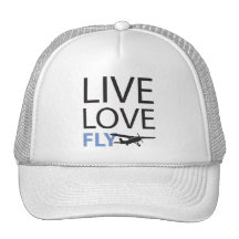 Mouche vivante d'amour casquette de camionneur