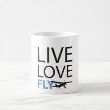 Mouche vivante d'amour tasse