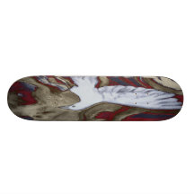 mouettepaintskate skate board decks