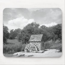 Moulin à eau Mousepad Tapis De Souris