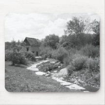 Moulin à eau Mousepad Tapis De Souris