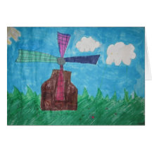 Moulin à vent carte