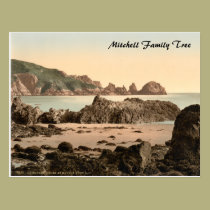 Moulin Huet Bay I, Guernsey, Channel Islands postcards