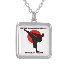 Mount Allison University Shotokan Karate Custom Necklace