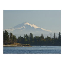 Mount Baker dominates landscape Post Cards
