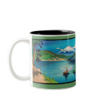 Mount Fuji Japanese Woodblock - Beautiful Coffee Mug