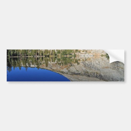 Mount Hoffmann Peak In Yosemite Park Bumper Stickers