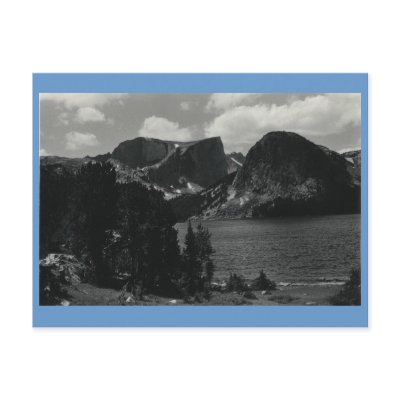Mount Hooker, Wind River Mountains, Wyoming Post Cards by ZephyrusBooks