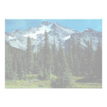 Mount Jefferson, Oregon, USA Personalized Announcements