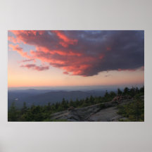 Mount Kearsarge Sunset Print