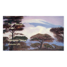 Mount Kilimanjaro Business Card