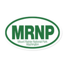 Mount Rainier National Park stickers
