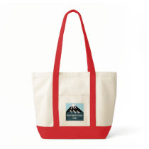 Mount Redoubt Volcano T-Shirts bags