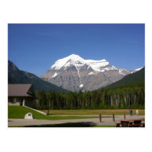 Mount Robson, Canada Post Card