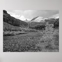 Mount Robson Infrared Glacier Canada Poster posters