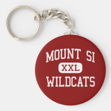 Mount Si - Wildcats - High - Snoqualmie Washington Key Chains