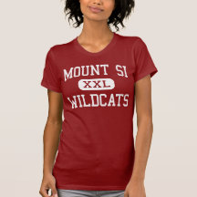 Mount Si - Wildcats - High - Snoqualmie Washington T-shirts