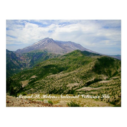 Mount St. Helens National Volcanic Site Post Card