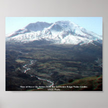 Mount St. Helens Poster