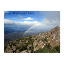 mount wellington rainbow postcards