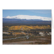 Mount Wrangell Greeting Cards