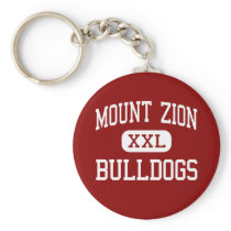 Mount Zion - Bulldogs - High - Jonesboro Georgia Keychain