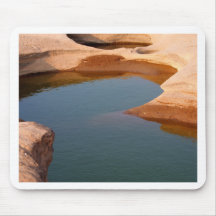 mountain and  river mouse pad