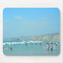 mountain beach mouse pad