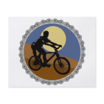 mountain bike chain sprocket design flyer