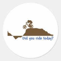 Mountain Bike - Day Ride Sticker