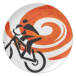MOUNTAIN BIKE GRAND DINNER PLATE
