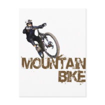Mountain Bike Post Card