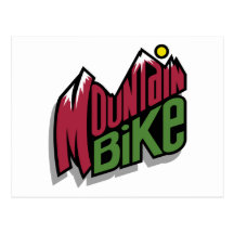 Mountain Bike Postcard