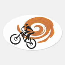 MOUNTAIN BIKE THOUGHTS STICKERS