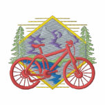 Mountain Biking Embroidered Hoody