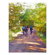 MOUNTAIN BIKING PHOTO ART