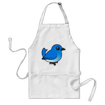 Mountain Bluebird Aprons