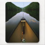 Mountain Canoe Fishing Mouse Pad