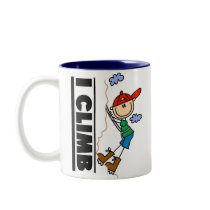Mountain Climber I Climb  Coffee Mug